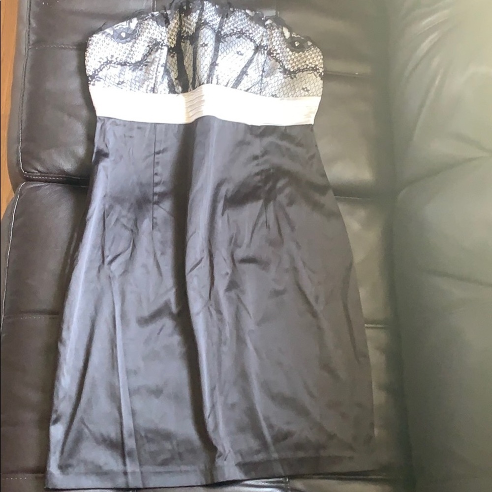 Satin cocktail dress